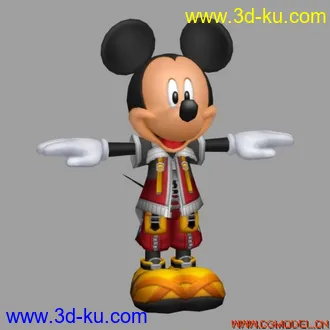 3D打印模型米老鼠和唐老鸭的图片