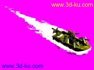 3D打印模型低模 美军SOC-R特战快艇的图片