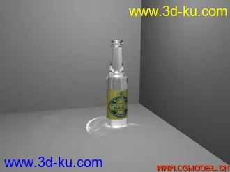 3D打印模型酒瓶的图片