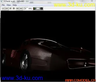 3D打印模型法拉利FXX的图片