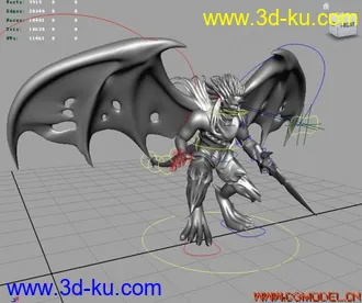 3D打印模型一个怪物刺客的图片