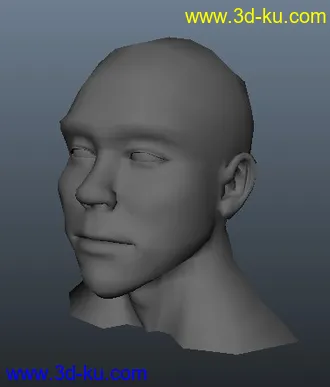3D打印模型人头（初学者下载请点评谢了）的图片