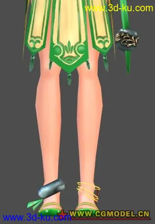 3D打印模型按原画做的妹妹的图片