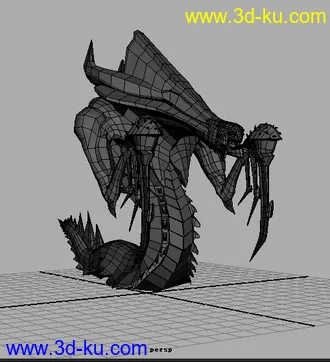 3D打印模型刺蛇的图片