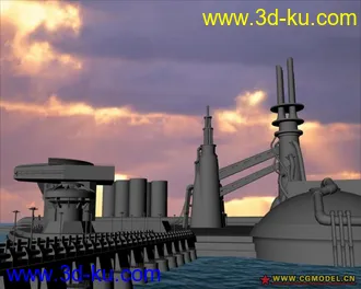 3D打印模型一个场景的图片