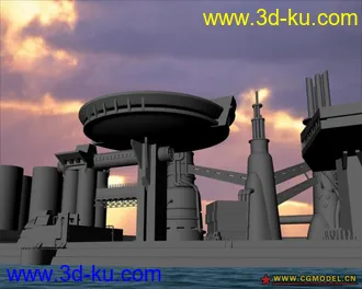 3D打印模型一个场景的图片