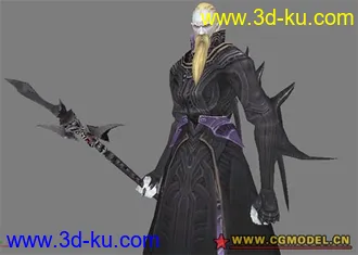 3D打印模型一个少妇  和 黑法师的图片