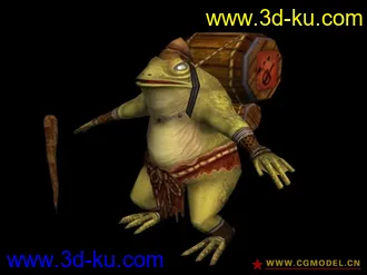 3D打印模型软星测试题！高手P下青蛙和人马的图片