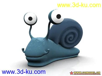 3D打印模型蜗牛的图片