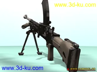 3D打印模型二战英国MKI 布伦式轻机枪（高级品）MAX格式的图片