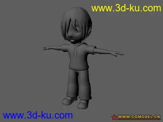 3D打印模型小孩子的图片