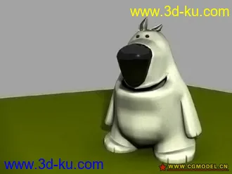 3D打印模型熊熊精模的图片