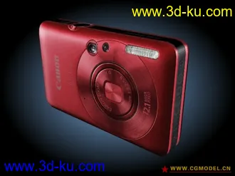 3D打印模型佳能相机Canon IXUS100 IS的图片