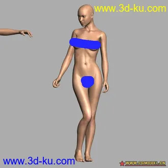 现代女人模型，不错的！！！的图片