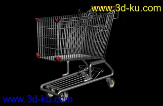 3D打印模型超牛逼的小推车的图片