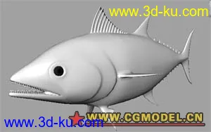 3D打印模型先发个金枪鱼试试...的图片