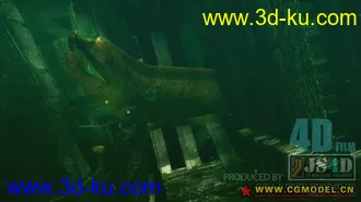 3D打印模型海鳗，还不错...的图片