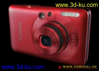 3D打印模型改进佳能IXUS100 IS相机的图片
