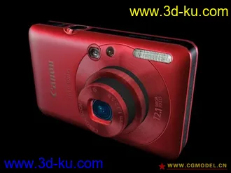 3D打印模型改进佳能IXUS100 IS相机的图片