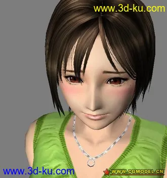 3D打印模型大波波的MM的图片