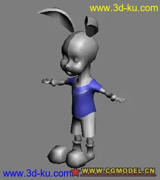 3D打印模型兔子的图片