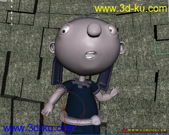 3D打印模型惊讶的孩子精模的图片