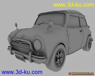 3D打印模型素模，老爷车的图片