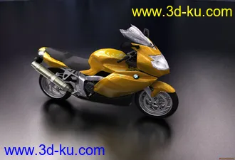 3D打印模型漂亮的宝马摩托的图片