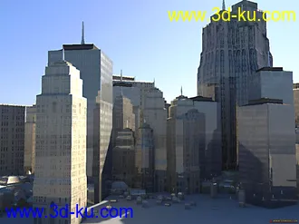 maya大厦模型的图片