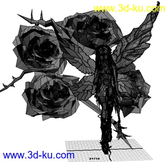 3D打印模型花仙子的图片