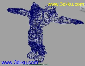 3D打印模型一个跟着教程做的机器人~~~！的图片