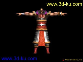 ]《流星蝴蝶剑》角色：屠城 屠大鹏 模型带动画 [单机动作类][昱泉国际]的图片