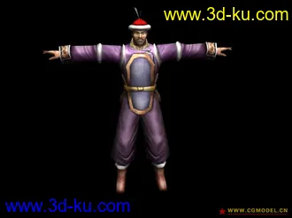 ]《流星蝴蝶剑》角色：冯浩 模型带动画 [单机动作类][昱泉国际]的图片