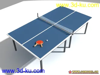 3D打印模型乒乓球桌的图片