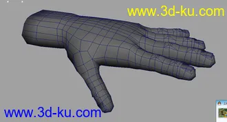 3D打印模型手掌的图片