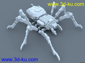 3D打印模型一只小蜘蛛的图片