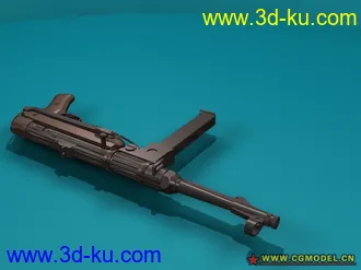 3D打印模型二战德国MP38冲锋枪（MAX）的图片