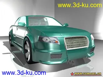 3D打印模型自己做的小车,包含材质,贴图,希望大家喜欢,能支持一下的图片