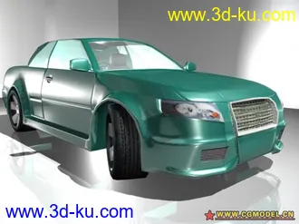 3D打印模型自己做的小车,包含材质,贴图,希望大家喜欢,能支持一下的图片