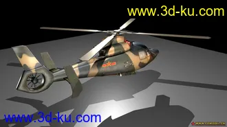 新手粗模-仿前苏联"米-24"的直升机模型的图片