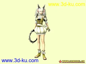 3D打印模型猫女的图片