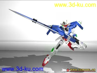 3D打印模型高达专用双手剑的图片