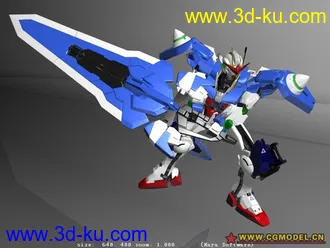 3D打印模型高达专用双手剑的图片