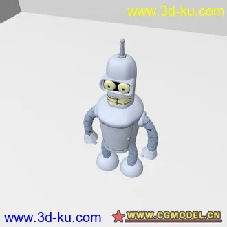 3D打印模型很可愛的機器人喔^^的图片