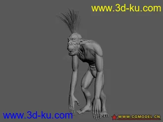 3D打印模型兽人高模的图片