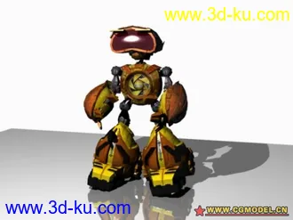 3D打印模型高等生物-機器人的图片