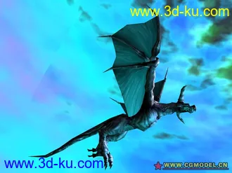 3D打印模型超酷飛龍的图片