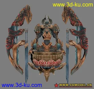 3D打印模型金牛座轮回王的图片