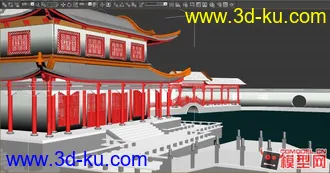 3D打印模型大型园林的图片