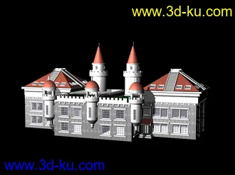 飞机模型和各种建筑模型的图片
